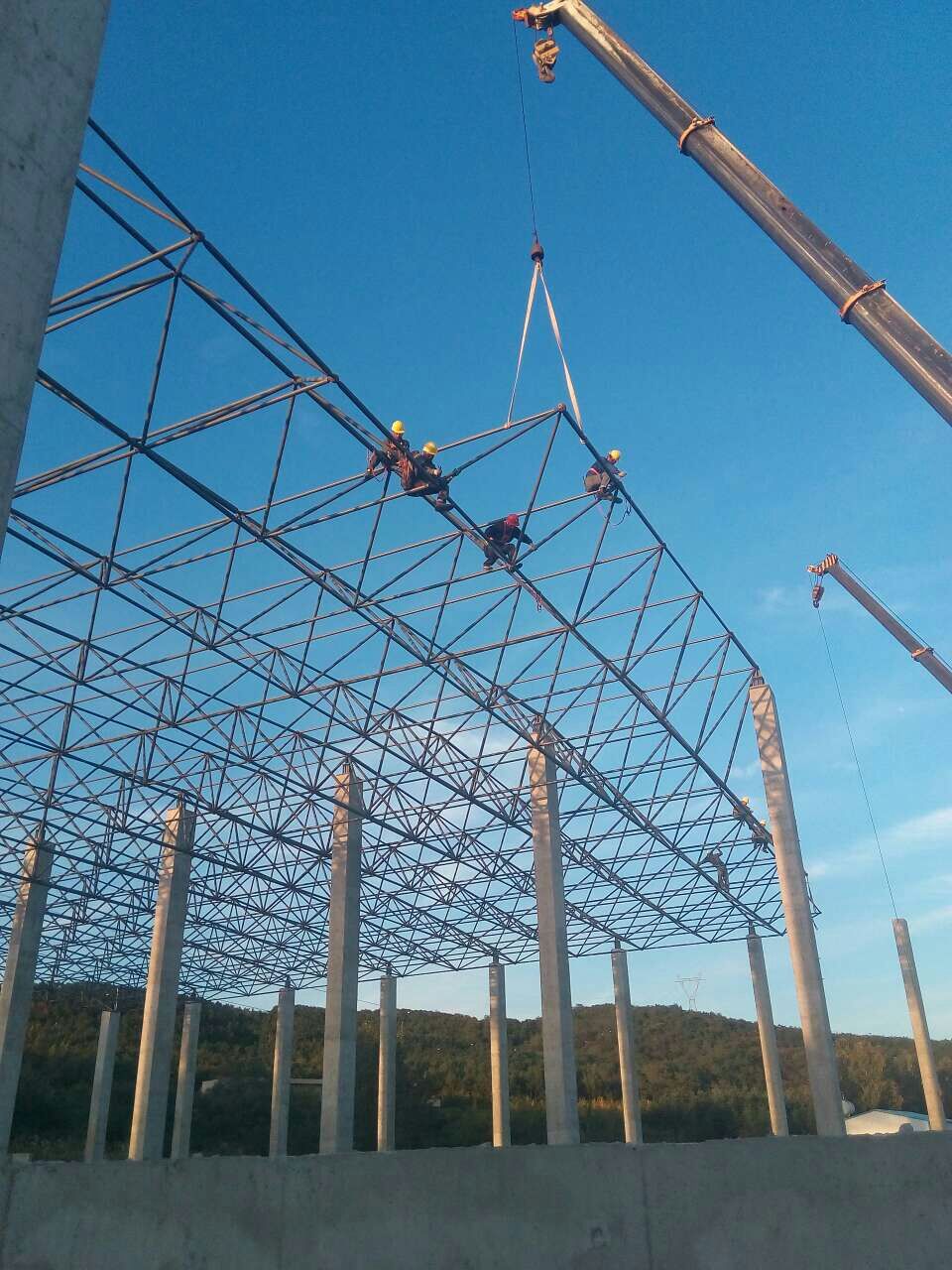 漳平物流园网架